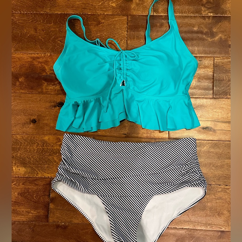 Plus size Tankini swim suit